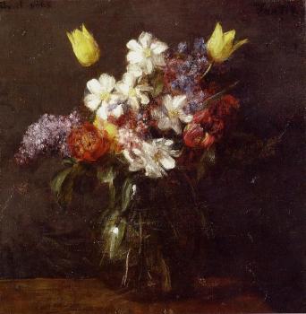 Henri Fantin-Latour : Flowers III